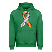 Emerald Kidney Cancer Ribbon Baseball Urban Hoodie - BundleAndBundleShop