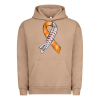 Pigment Burro Kidney Cancer Ribbon Baseball Urban Hoodie - BundleAndBundleShop