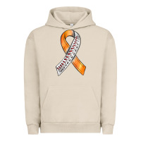 Pigment French Oak Kidney Cancer Ribbon Baseball Urban Hoodie - BundleAndBundleShop