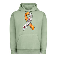 Pigment Oil Green Kidney Cancer Ribbon Baseball Urban Hoodie - BundleAndBundleShop