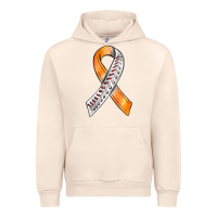 Sandshell Kidney Cancer Ribbon Baseball Urban Hoodie - BundleAndBundleShop
