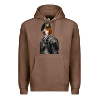 Chestnut Pet Portraits, Custom Pet Portraits, Renaissance Pet Portraits, Custom Premium Hoodie - RanaPortraitStore