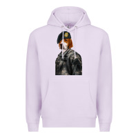 Lilac Pet Portraits, Custom Pet Portraits, Renaissance Pet Portraits, Custom Premium Hoodie - RanaPortraitStore
