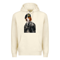 Sandshell Pet Portraits, Custom Pet Portraits, Renaissance Pet Portraits, Custom Premium Hoodie - RanaPortraitStore