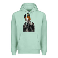 Seafoam Pet Portraits, Custom Pet Portraits, Renaissance Pet Portraits, Custom Premium Hoodie - RanaPortraitStore