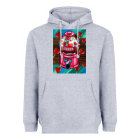 Heather Grey candy machine  with heart candies  air Heavyweight Hoodie - AdoDesignShop