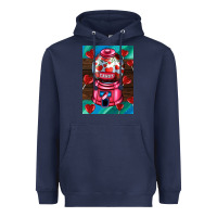 Navy candy machine  with heart candies  air Heavyweight Hoodie - AdoDesignShop