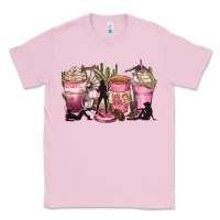 Bubblegum Pink let's go girls coffee cups Classic Tee - Zillion Design Studio