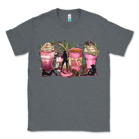 Charcoal Heather let's go girls coffee cups Classic Tee - Zillion Design Studio