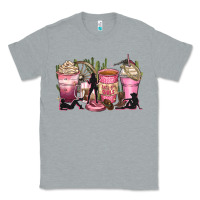 Heather Grey let's go girls coffee cups Classic Tee - Zillion Design Studio