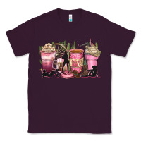 Plum let's go girls coffee cups Classic Tee - Zillion Design Studio