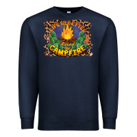 Navy life is better around the campfire Premium Sweatshirt - BarkalooDesign
