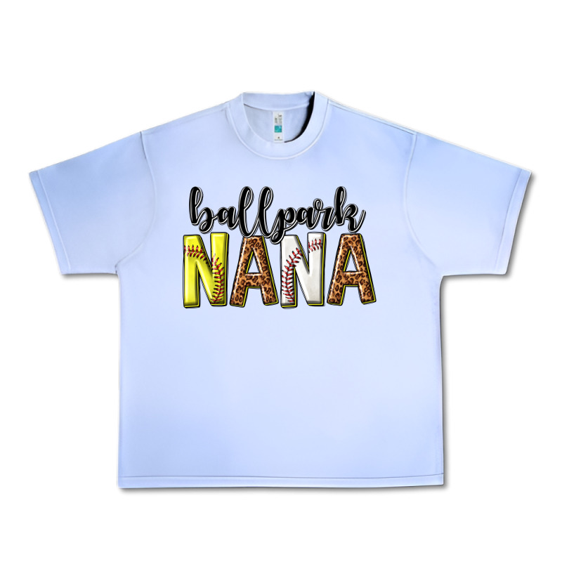 Ballpark Nana With Leopard Urban Heavy Tee by texasbilliewilder | Teevron