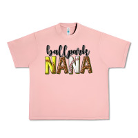 Salmon ballpark nana with leopard Urban Heavy Tee - texasbilliewilder