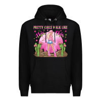 Black pretty girls walk like this this Premium Hoodie - NancyCooperArtShop