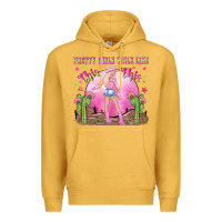 Mustard pretty girls walk like this this Premium Hoodie - NancyCooperArtShop