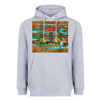 Heather Grey camping is my happy place Heavyweight Hoodie - Artiststas
