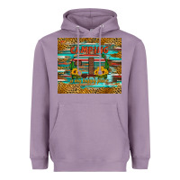 Lavender camping is my happy place Heavyweight Hoodie - Artiststas