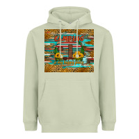 Matcha camping is my happy place Heavyweight Hoodie - Artiststas