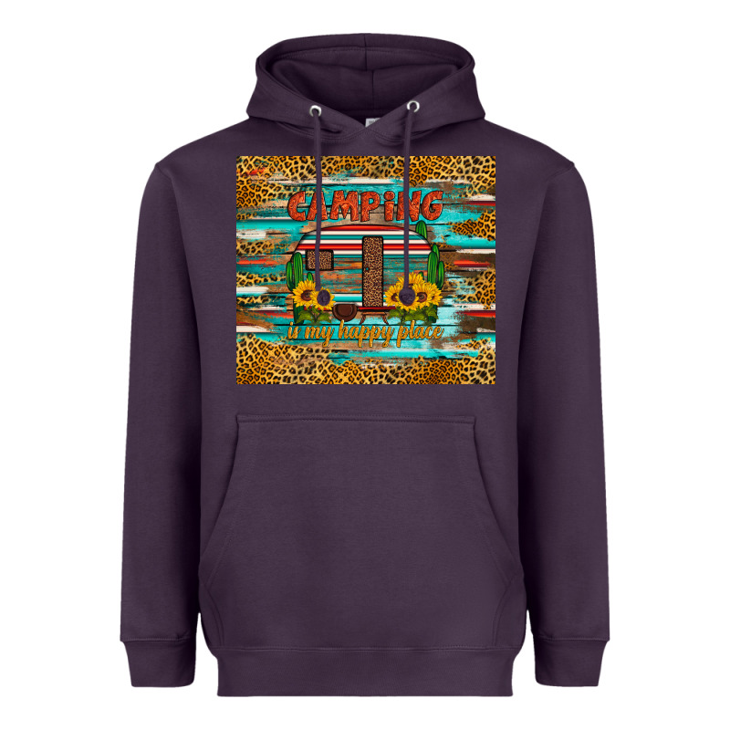 Camping Is My Happy Place Heavyweight Hoodie by Artiststas | Teevron