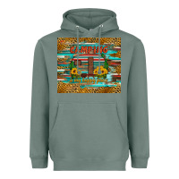 Sage camping is my happy place Heavyweight Hoodie - Artiststas