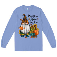 Colony Blue pumpkin spice junkie Long Sleeve Tee - RanaPortraitStore