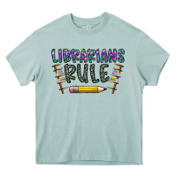 Arona librarians rule Heavy Core Tee - CowhideDigitalArt