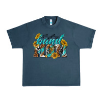 Midnight Navy band mom Urban Heavy Tee - texasbilliewilder