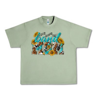 Oil Green band mom Urban Heavy Tee - texasbilliewilder