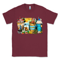 Burgundy louisiana coffee cups Classic Tee - Zillion Design Studio