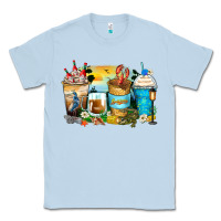 Dusty Blue louisiana coffee cups Classic Tee - Zillion Design Studio