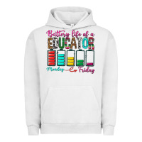 Pigment Lunar Rock Battery Life Of A Educator Urban Hoodie - BundleAndBundleShop