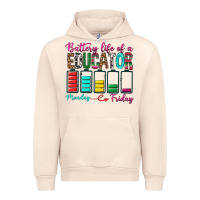 Sandshell Battery Life Of A Educator Urban Hoodie - BundleAndBundleShop