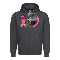 Smoke floral cancer ribbon vintage camera Zipper Hoodie - FaDigitalArtStudio