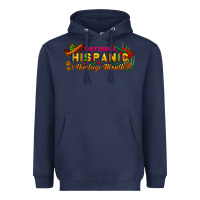Navy national hispanic heritage month Heavyweight Hoodie - BundleAndBundleShop