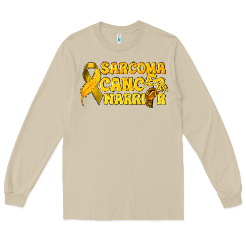 Sarcoma Cancer Warrior Long Sleeve Tee by texasbilliewilder | Teevron