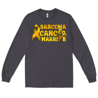 Smoke Sarcoma Cancer Warrior Long Sleeve Tee - texasbilliewilder