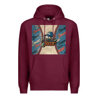 Burgundy senior baseball 2023 Premium Hoodie - NancyCooperArtShop