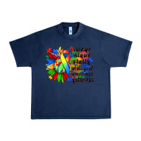 Navy always unique totally intelligent sometimes myster Urban Heavy Tee - Zillion Design Studio