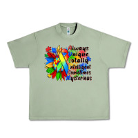 Oil Green always unique totally intelligent sometimes myster Urban Heavy Tee - Zillion Design Studio