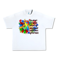 White always unique totally intelligent sometimes myster Urban Heavy Tee - Zillion Design Studio