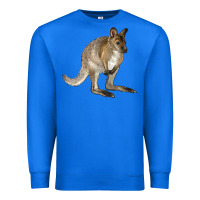 True Royal Hand Drawn Wallaby Animal Premium Sweatshirt - LillyAllenDesigns