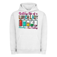 Pigment Lunar Rock Battery Life Of A lunch Lady Urban Hoodie - BundleAndBundleShop