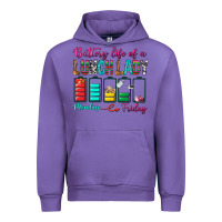 Tulip Battery Life Of A lunch Lady Urban Hoodie - BundleAndBundleShop