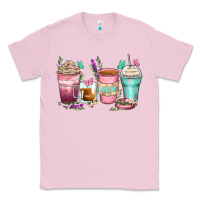 Bubblegum Pink mom coffee cups Classic Tee - Zillion Design Studio
