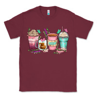 Burgundy mom coffee cups Classic Tee - Zillion Design Studio