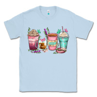 Dusty Blue mom coffee cups Classic Tee - Zillion Design Studio