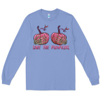 Colony Blue Save The Pumpkins Long Sleeve Tee - texasbilliewilder