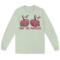 Matcha Save The Pumpkins Long Sleeve Tee - texasbilliewilder