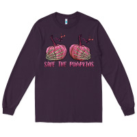 Plum Save The Pumpkins Long Sleeve Tee - texasbilliewilder